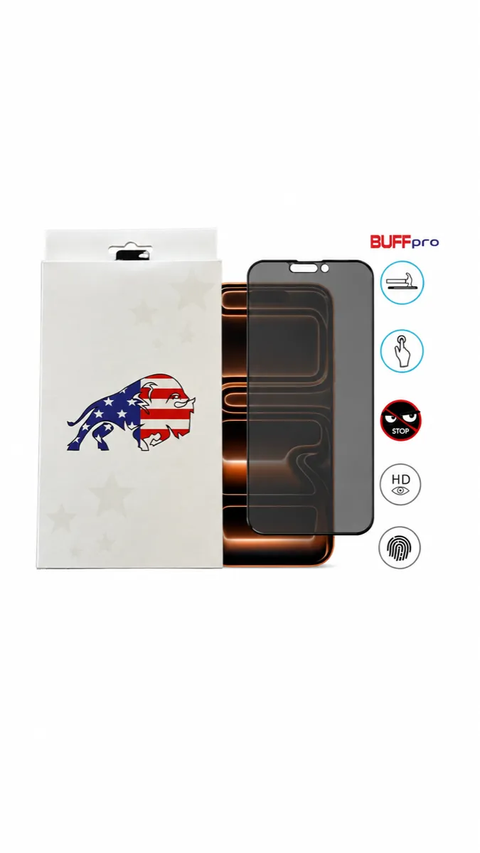 BUFF Pro 7ª geração Full Protec Privacy Para iPhone
